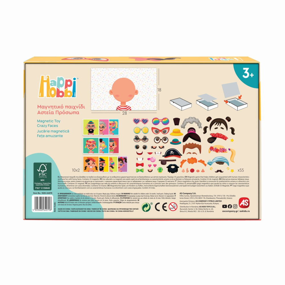 Happi hobbi jucarie magnetica fete amuzante [7]