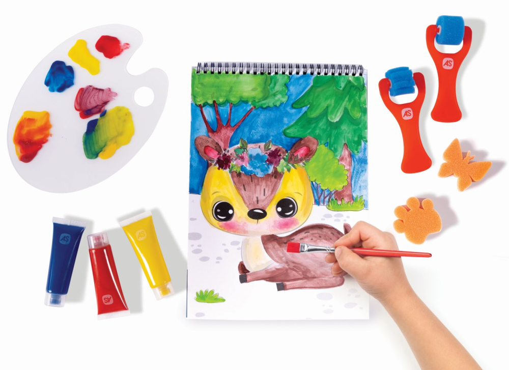 Happi hobbi mega art studio 5 in 1 set de desen copii varsta 7 ani - +15 ani [4]