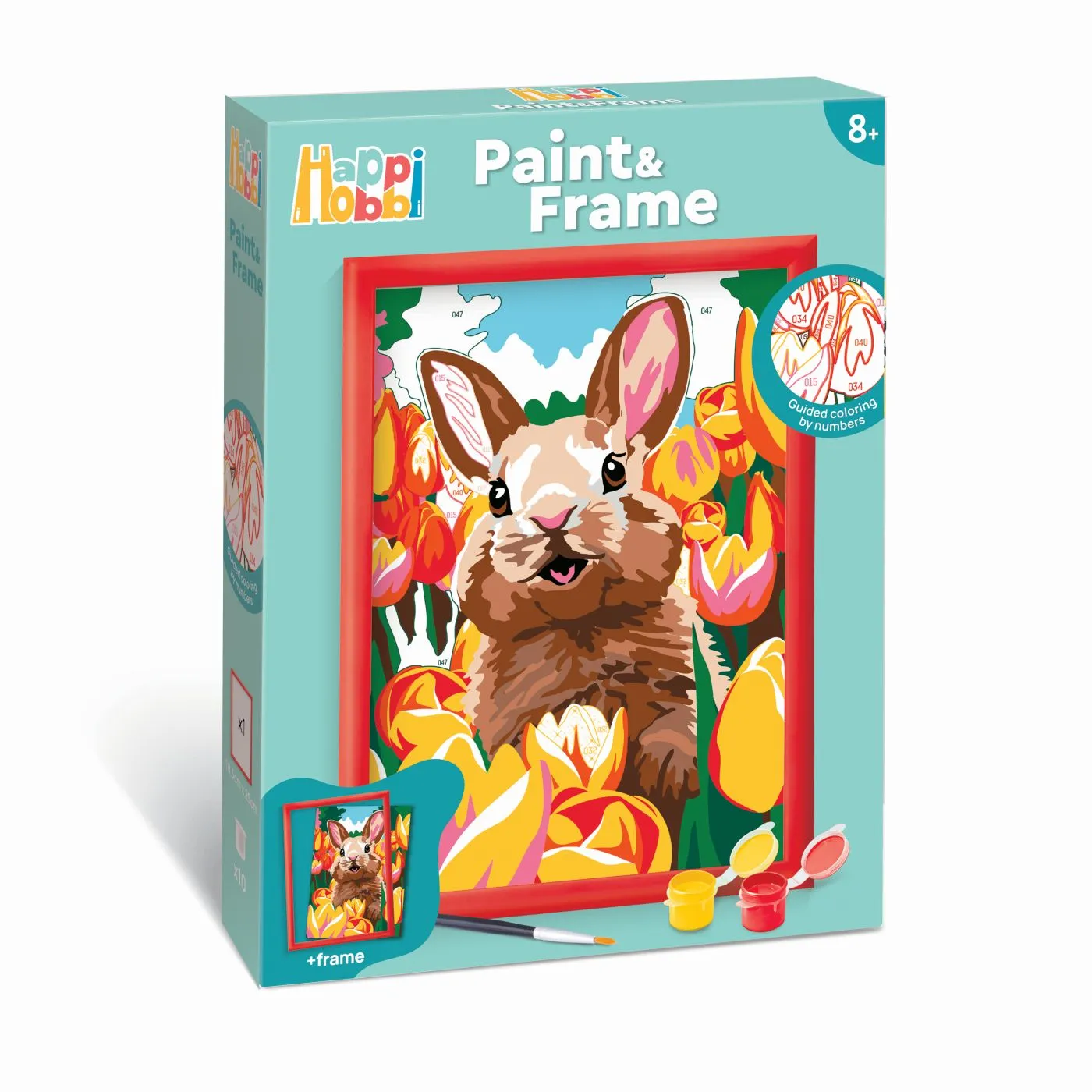 Happi hobbi picteaza si inrameaza iepuras vesel, copii varsta 8 ani pana la 12 ani [7]
