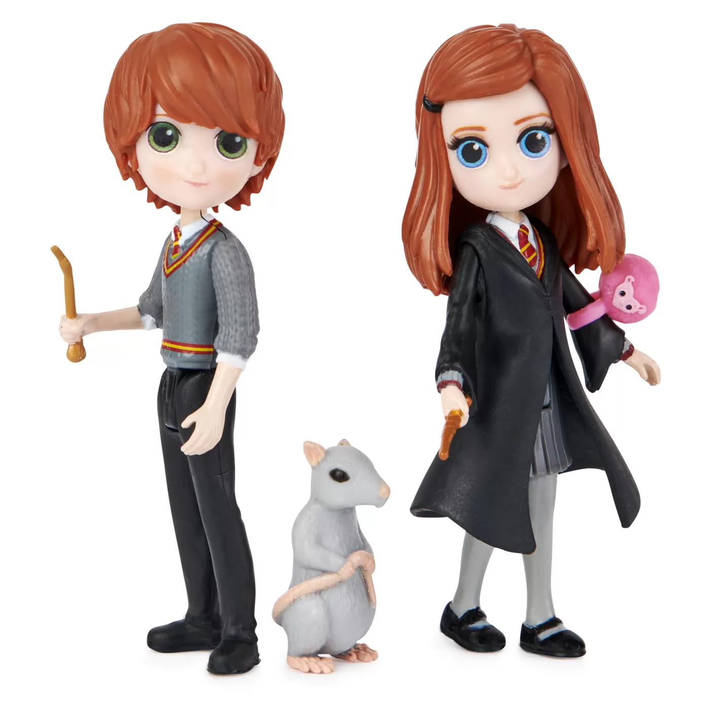 Harry potter wizarding world magical minis set 2 figurine ron si ginny weasley [2]