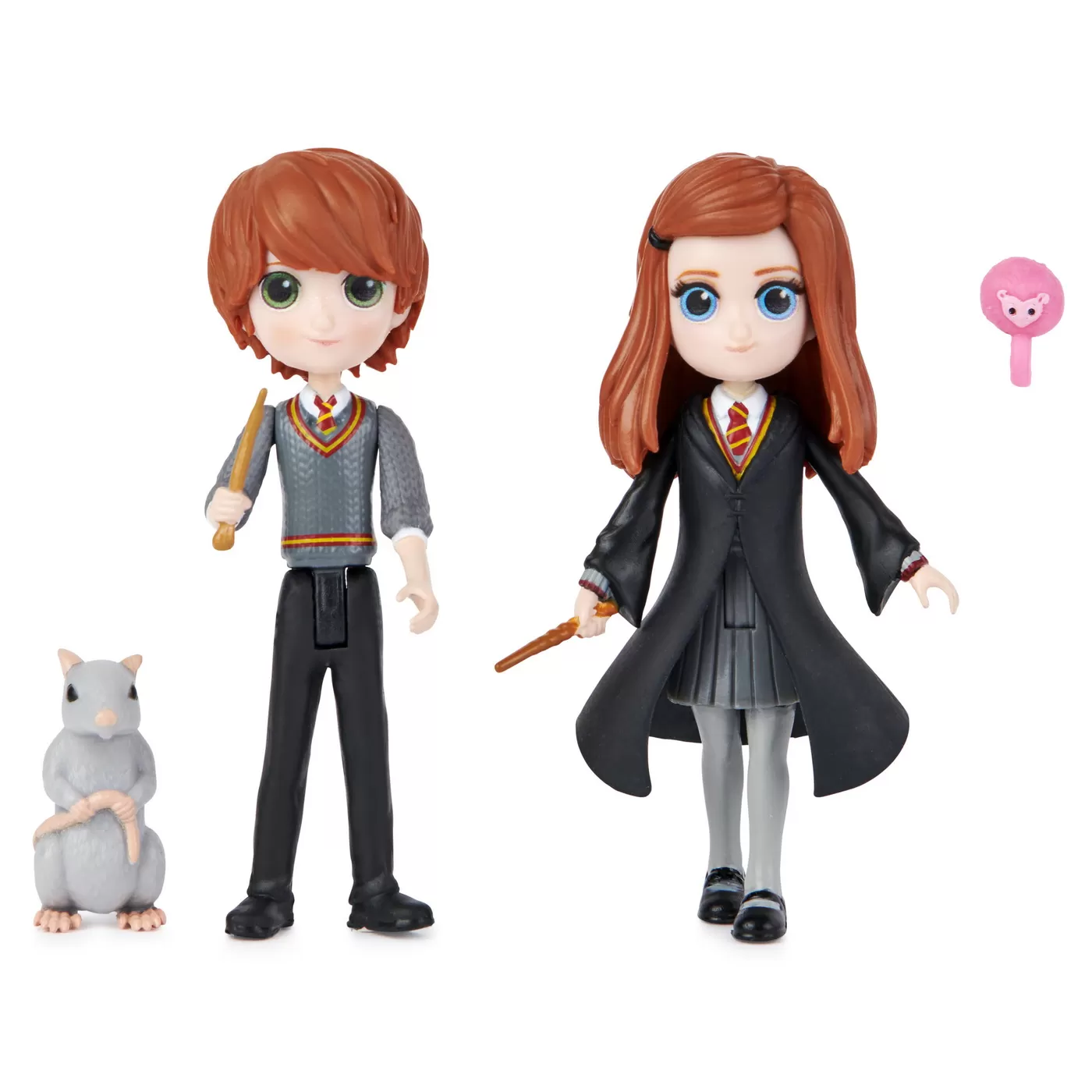 Harry potter wizarding world magical minis set 2 figurine ron si ginny weasley [5]