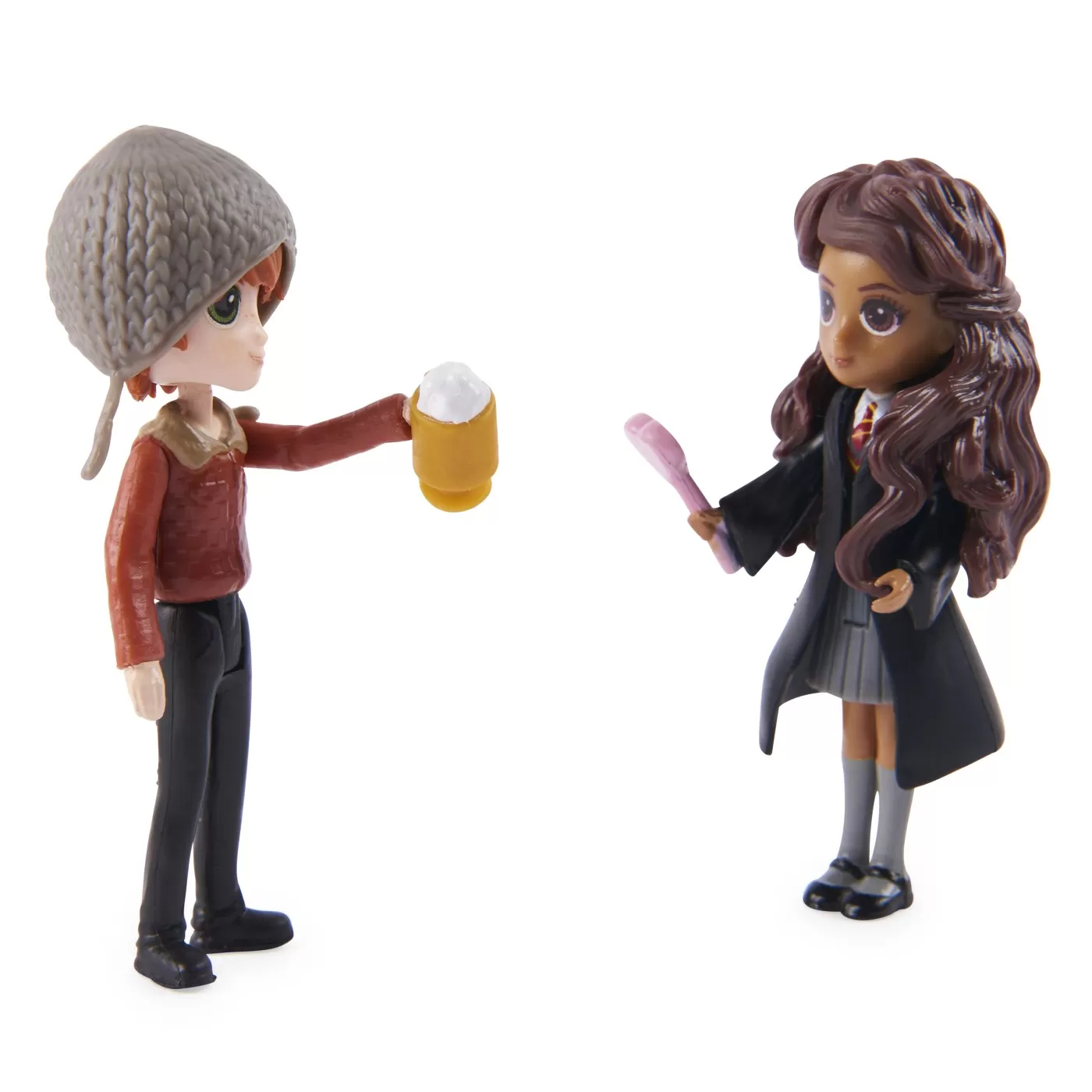 Harry potter wizarding world magical minis set 2 figurine ron si parvati [3]