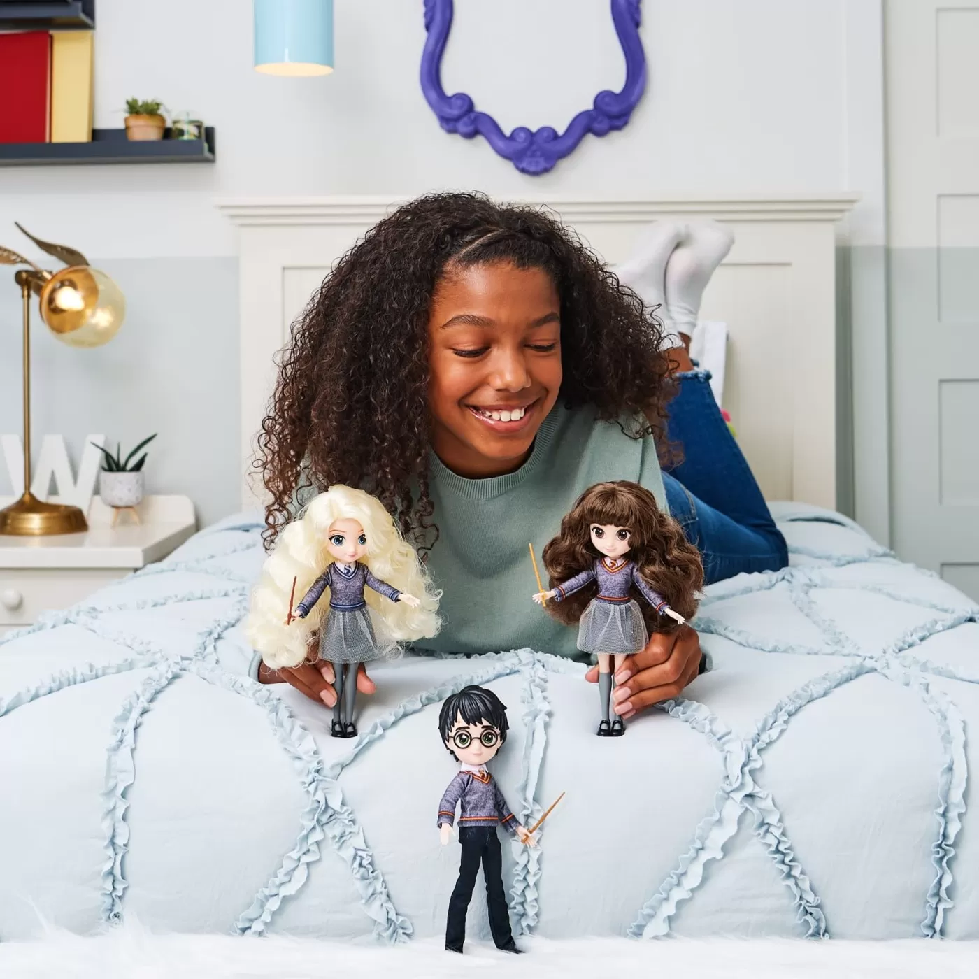 Harry potter wizarding world papusa hermione granger 20cm, varsta de la 5 ani la 12 ani [3]