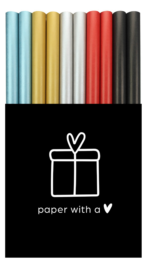 Hartie ambalaj rola 70cm x 2m kraft colours rotolux [2]