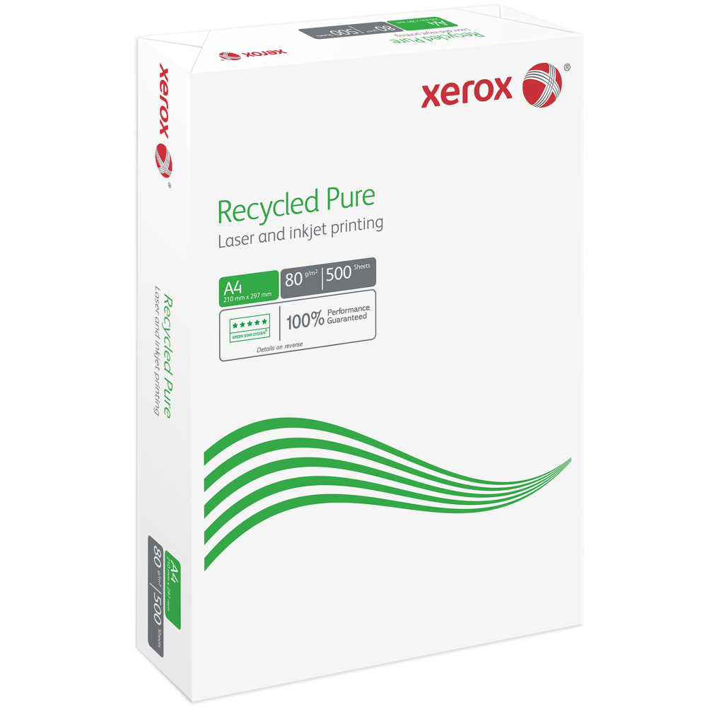 Hartie copiator a4 recycled pure 80g 500/top xerox [2]
