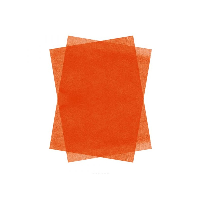 Hartie matase Colorarte, 66x50cm, portocaliu, set 100 coli [1]