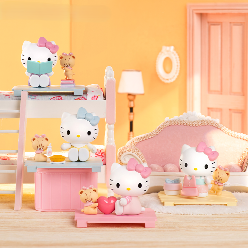 Hello Kitty - Figurina ascunsa in cutie, 6.5 cm, Sweetheart Playmate [5]
