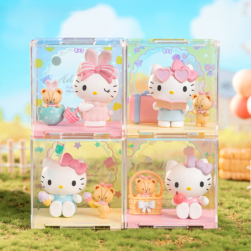 Hello Kitty - Figurina ascunsa in cutie, 6.5 cm, Sweetheart Playmate [3]