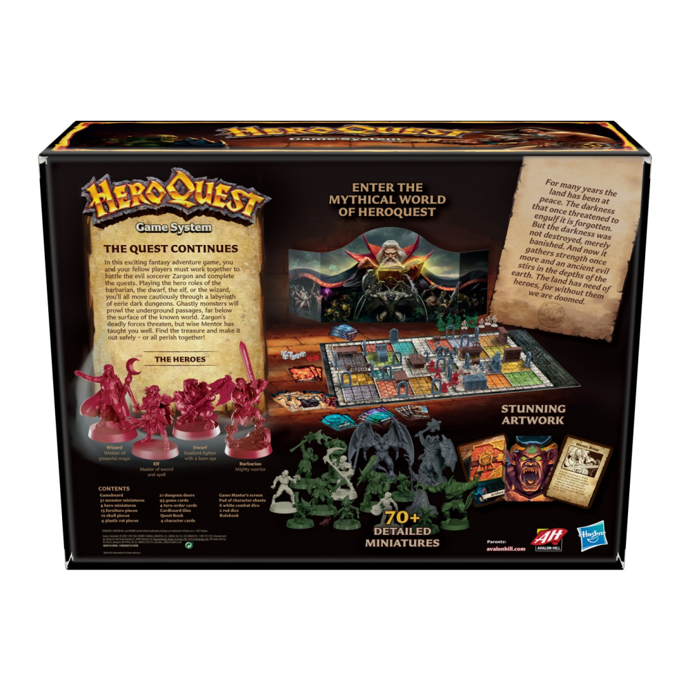 Hero quest joc de societate in limba engleza copii varsta 14 ani - +15 ani [3]