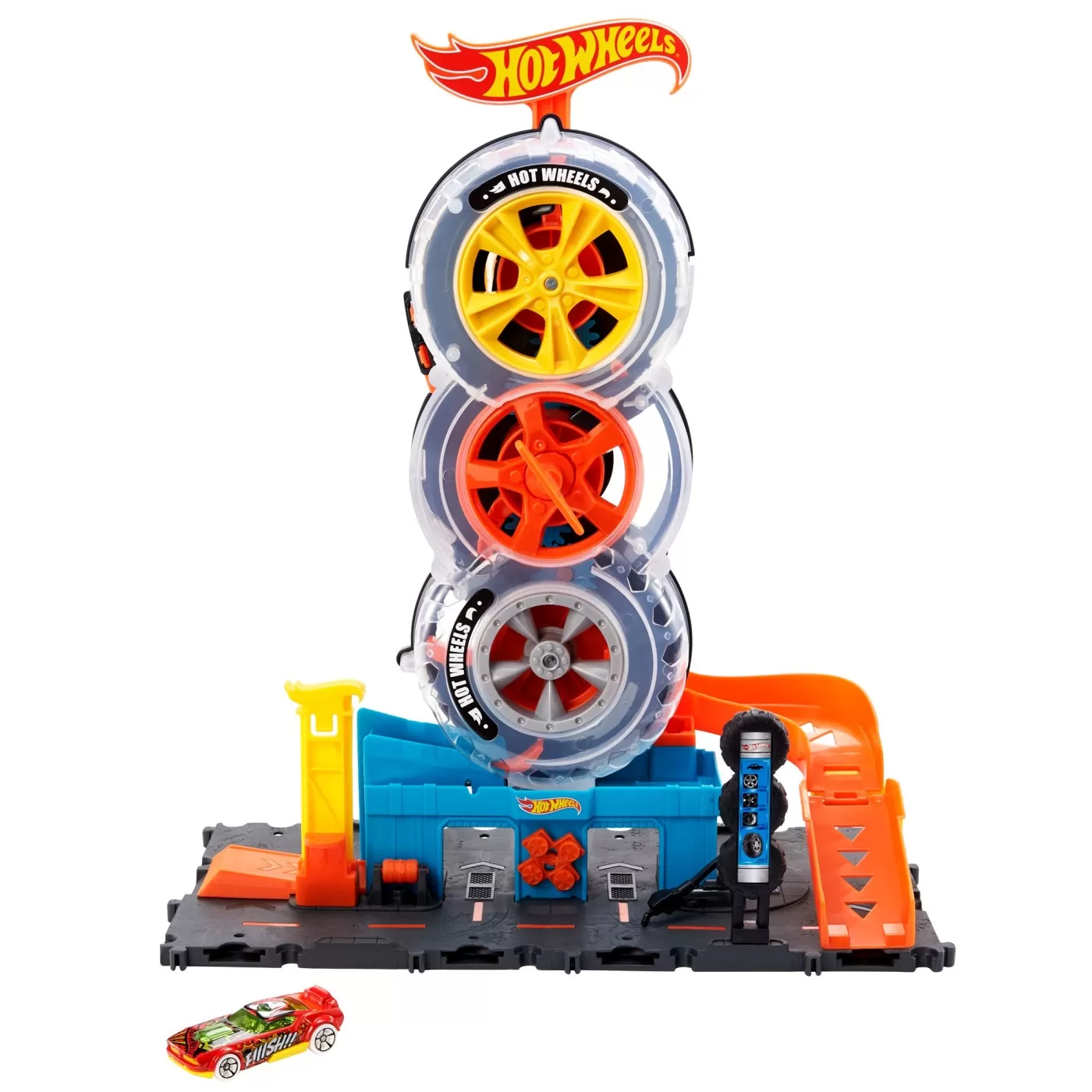 Hot wheel city vulcanizarea super twist, varsta de la 4 ani la 10 ani [2]