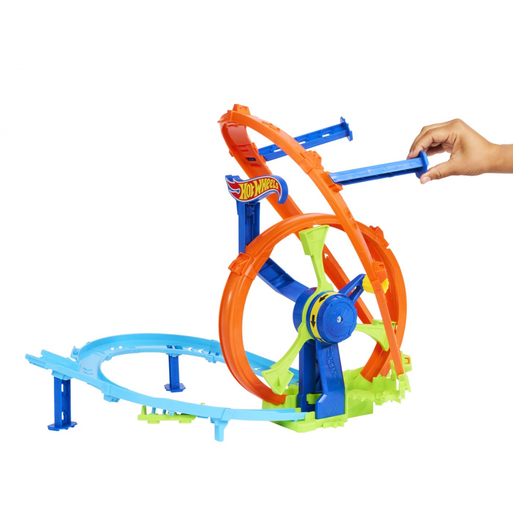 Hot wheel stunt tracks cursa lansare rapida in bucla, varsta de la 4 ani la 8 ani [6]