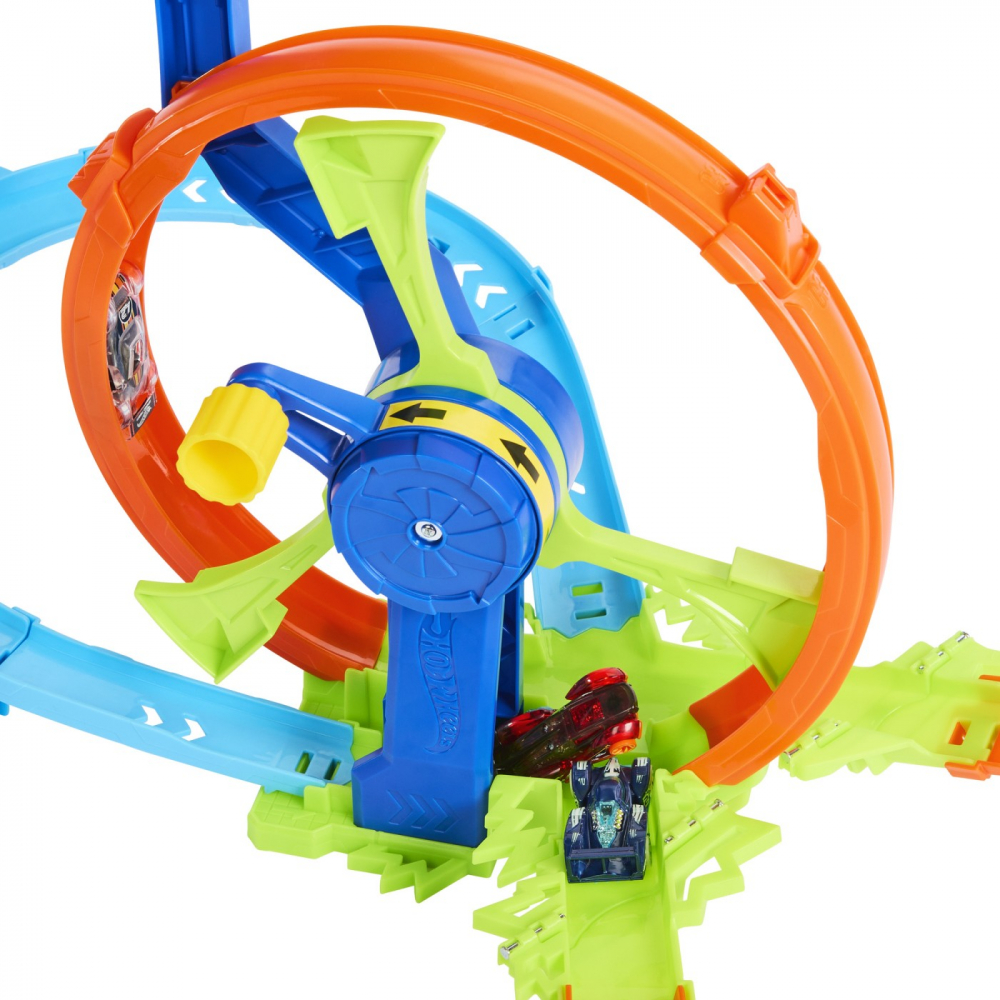 Hot wheel stunt tracks cursa lansare rapida in bucla, varsta de la 4 ani la 8 ani [5]