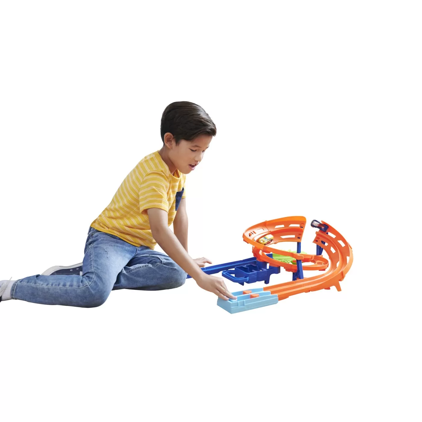Hot wheels action set circuit dublu, varsta de la 4 ani la 8 ani [3]