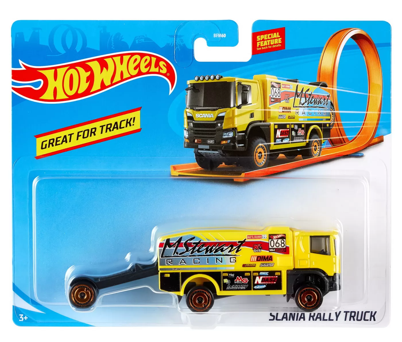 Hot wheels camion scania rally truck, varsta de la 3 ani la 14 ani [1]
