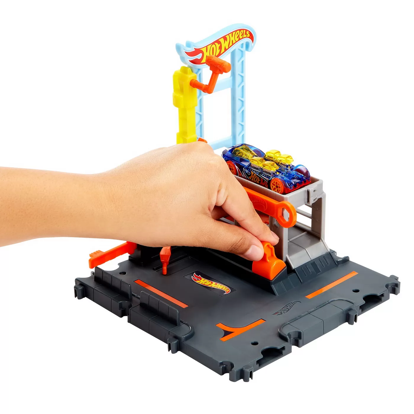 Hot wheels city atelier de reparatii, varsta de la 4 ani la 8 ani [4]