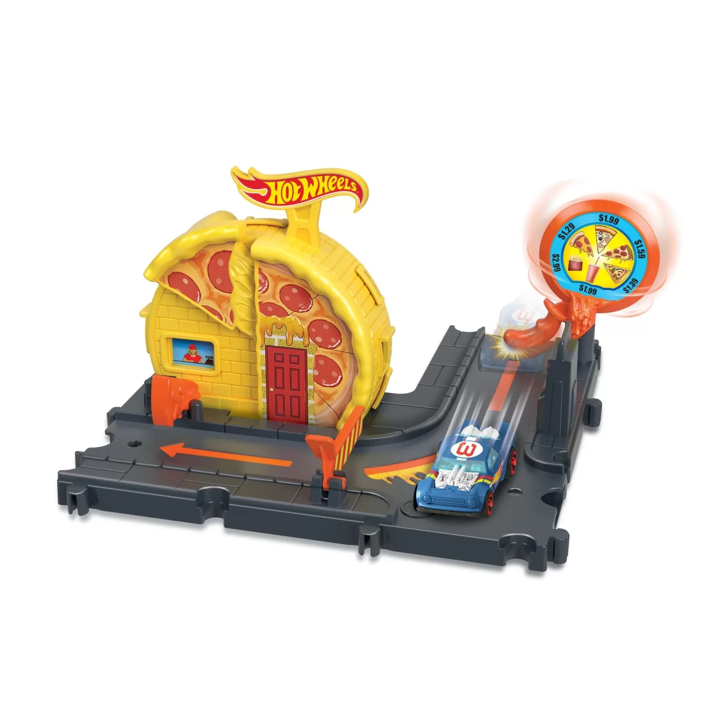 Hot wheels city explorer speedy pizza pick up, varsta de la 4 ani la 8 ani [3]