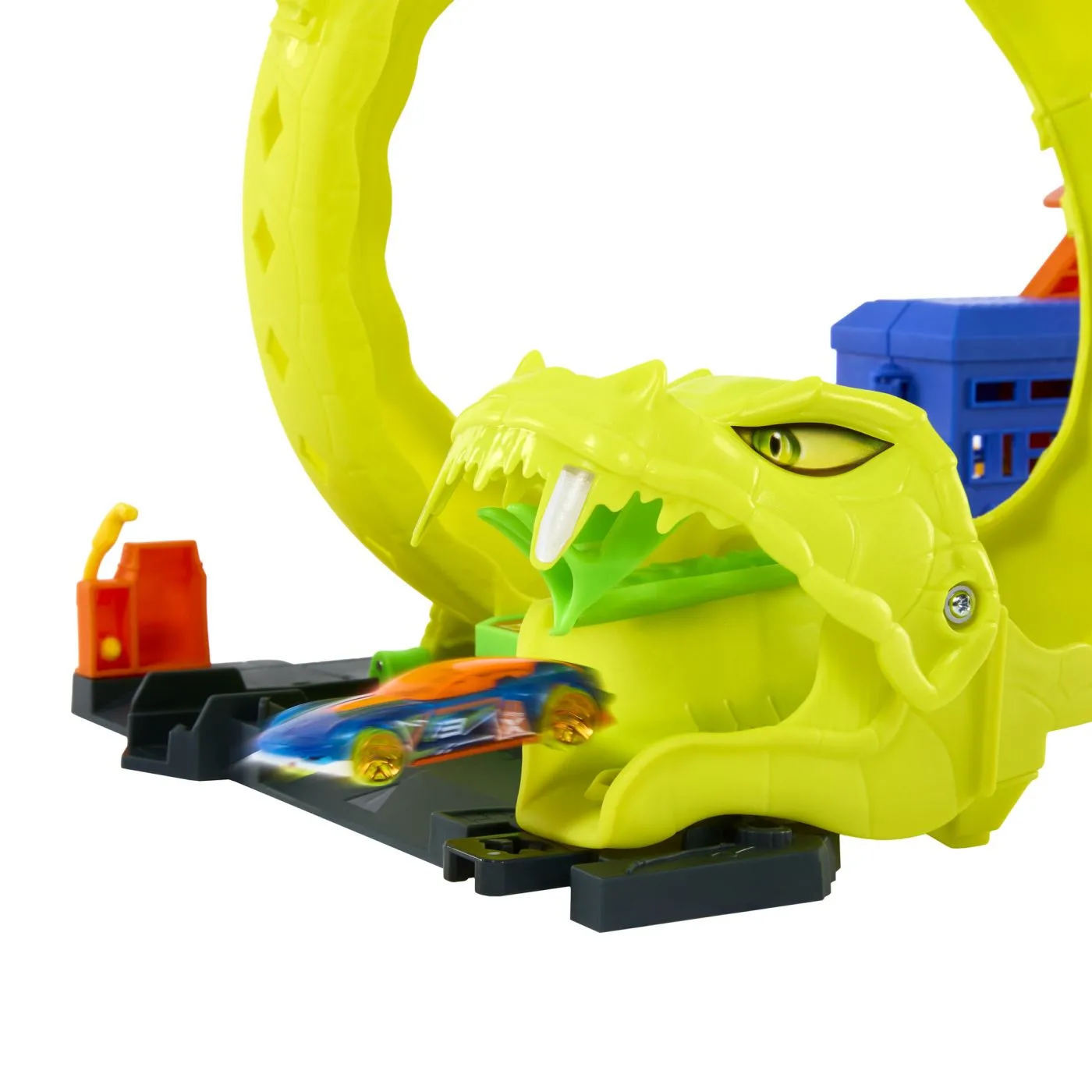 Hot wheels city pista atacul spiral al sarpelui , copii varsta 4 ani pana la 8 ani [5]