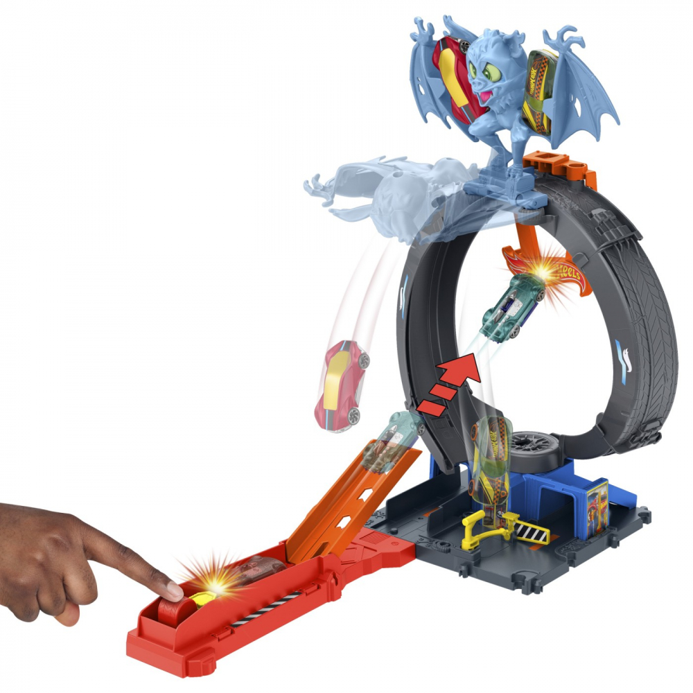 Hot wheels city pista inamicilor bucla liliacului, varsta de la 4 ani la 8 ani [4]
