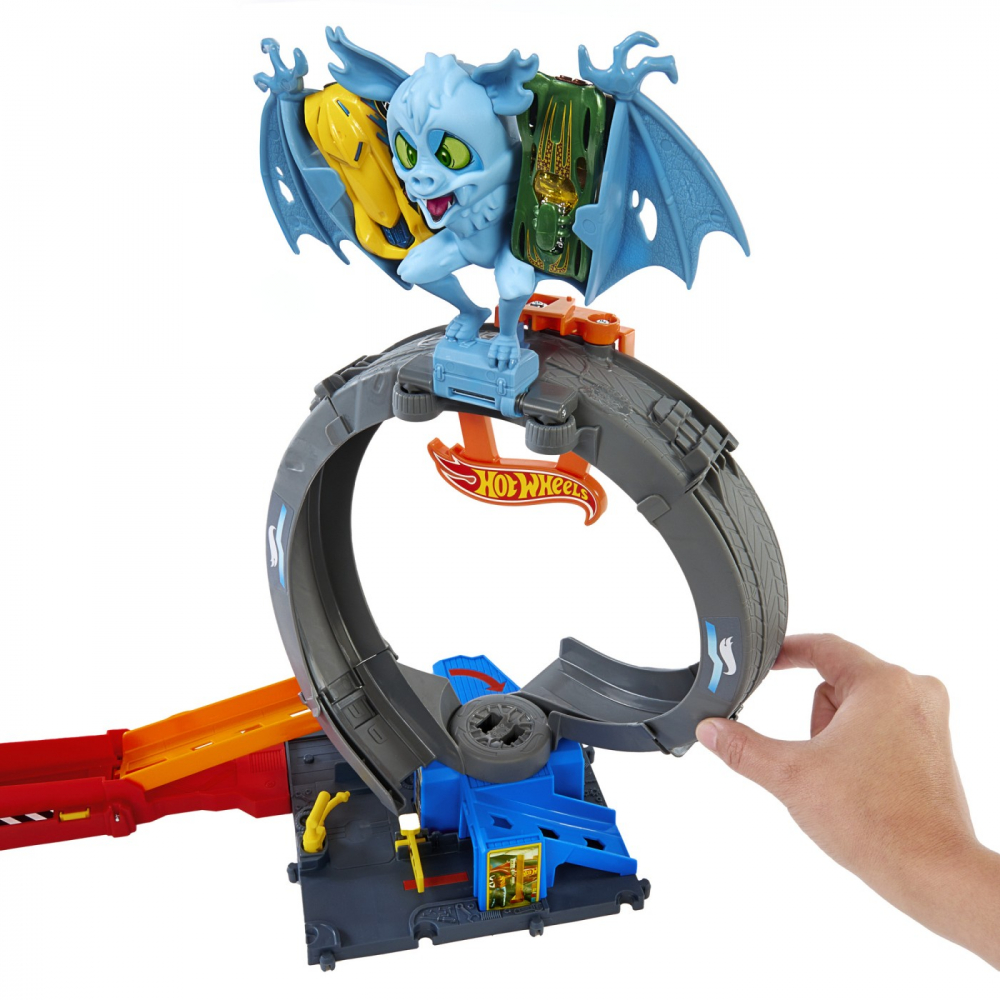 Hot wheels city pista inamicilor bucla liliacului, varsta de la 4 ani la 8 ani [5]