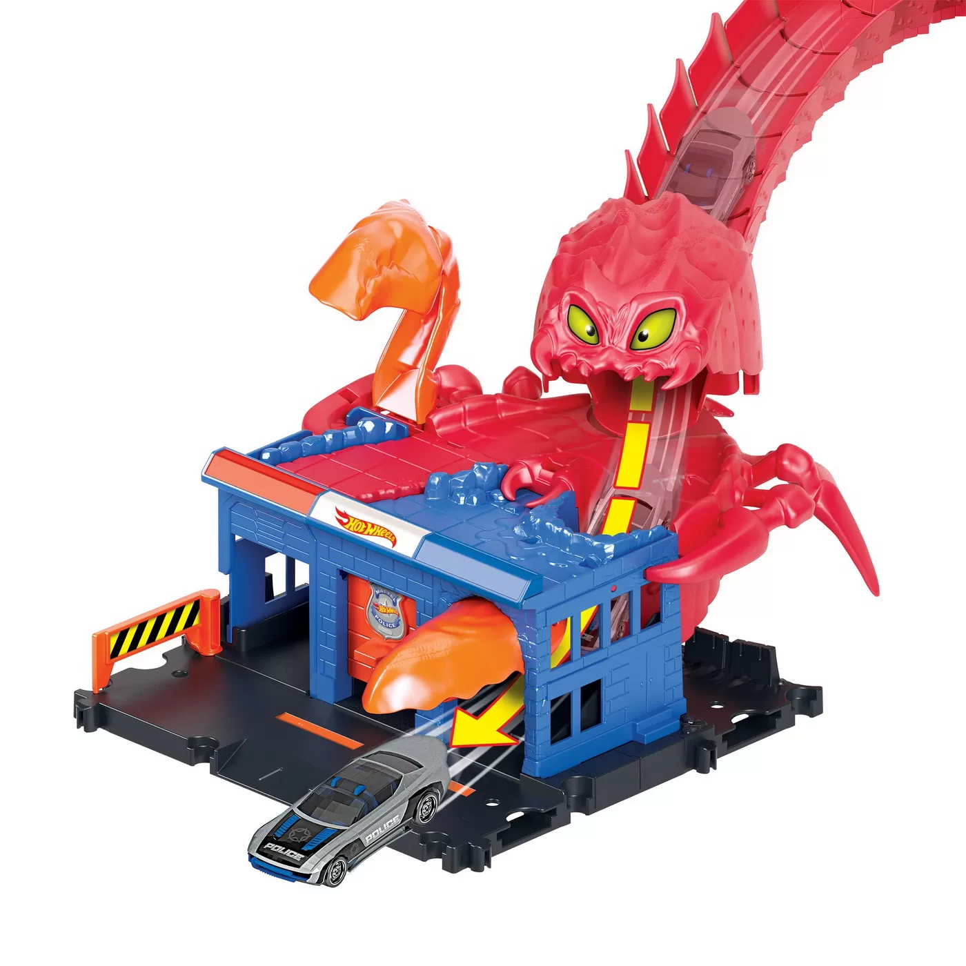 Hot wheels city pista inamicilor sectia de politie, varsta de la 4 ani la 8 ani [2]