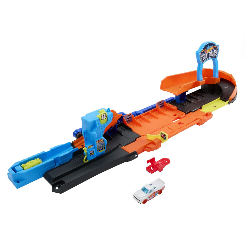Hot wheels city transformarea garajului de cascadorii cu masinuta inclusa copii 4 ani - 9 ani [2]