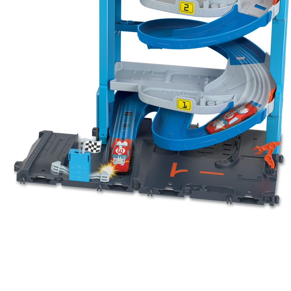 Hot wheels city turnul de curse, varsta de la 3 ani la 9 ani [8]