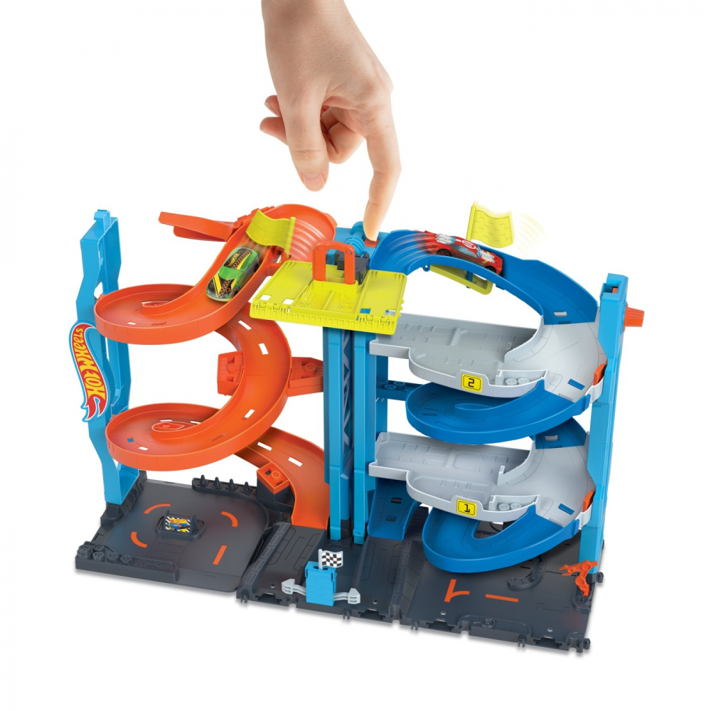 Hot wheels city turnul de curse, varsta de la 3 ani la 9 ani [7]
