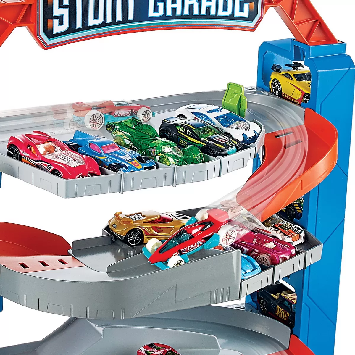 Hot wheels garajul cu cascadorii, varsta de la 4 ani la 10 ani [5]