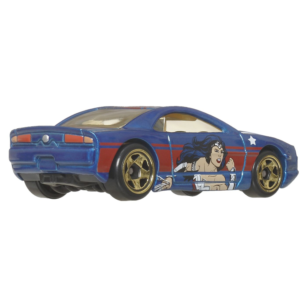 Hot wheels masina metalica tematica batman muscle tone scara 1 la 64 varsta 3 ani -8 ani [5]
