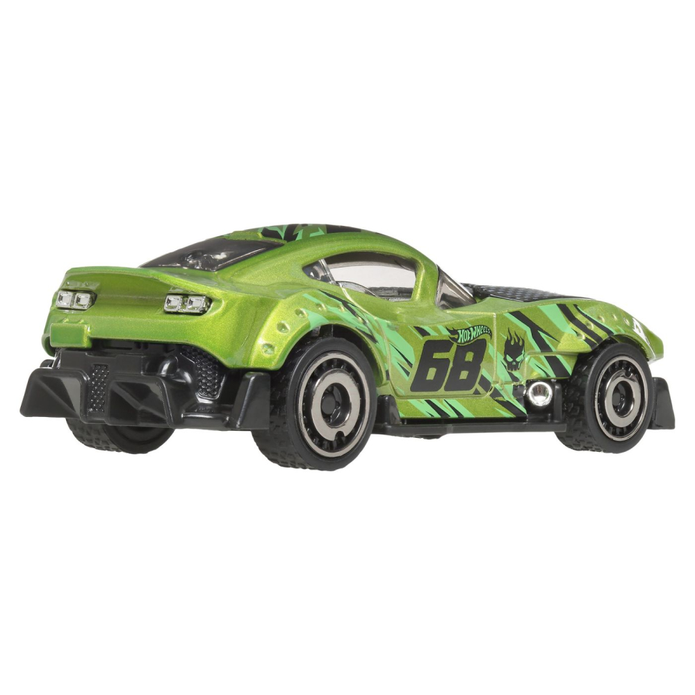 Hot wheels masinuta metalica cu sistem pull back muscle and blown muscle mania scara 1 la 43  [5]