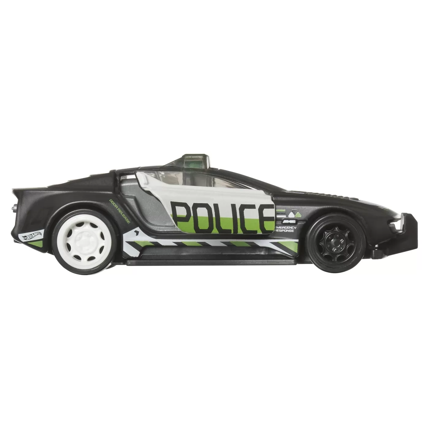 Hot wheels masinuta metalica cu sistem pull back police alpha pursuit scara 1:43, varsta de la 3 ani la 7 ani [6]