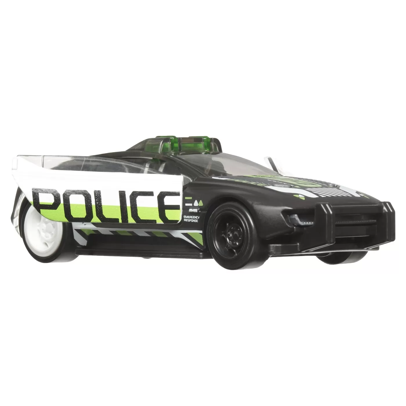 Hot wheels masinuta metalica cu sistem pull back police alpha pursuit scara 1:43, varsta de la 3 ani la 7 ani [4]