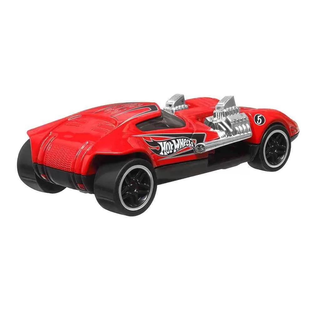 Hot wheels masinuta metalica cu sistem pull back twin mill scara 1:43, varsta de la 3 ani la 7 ani [4]