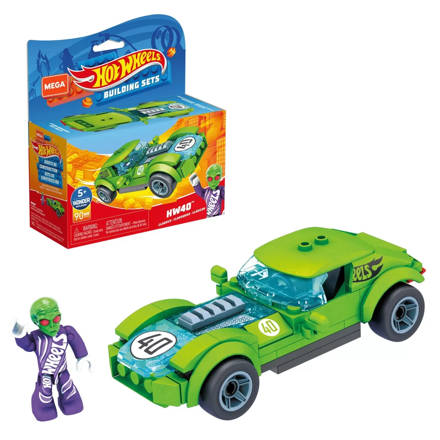 Hot wheels mega masinuta construibila hw40, varsta de la 5 ani la 12 ani [3]