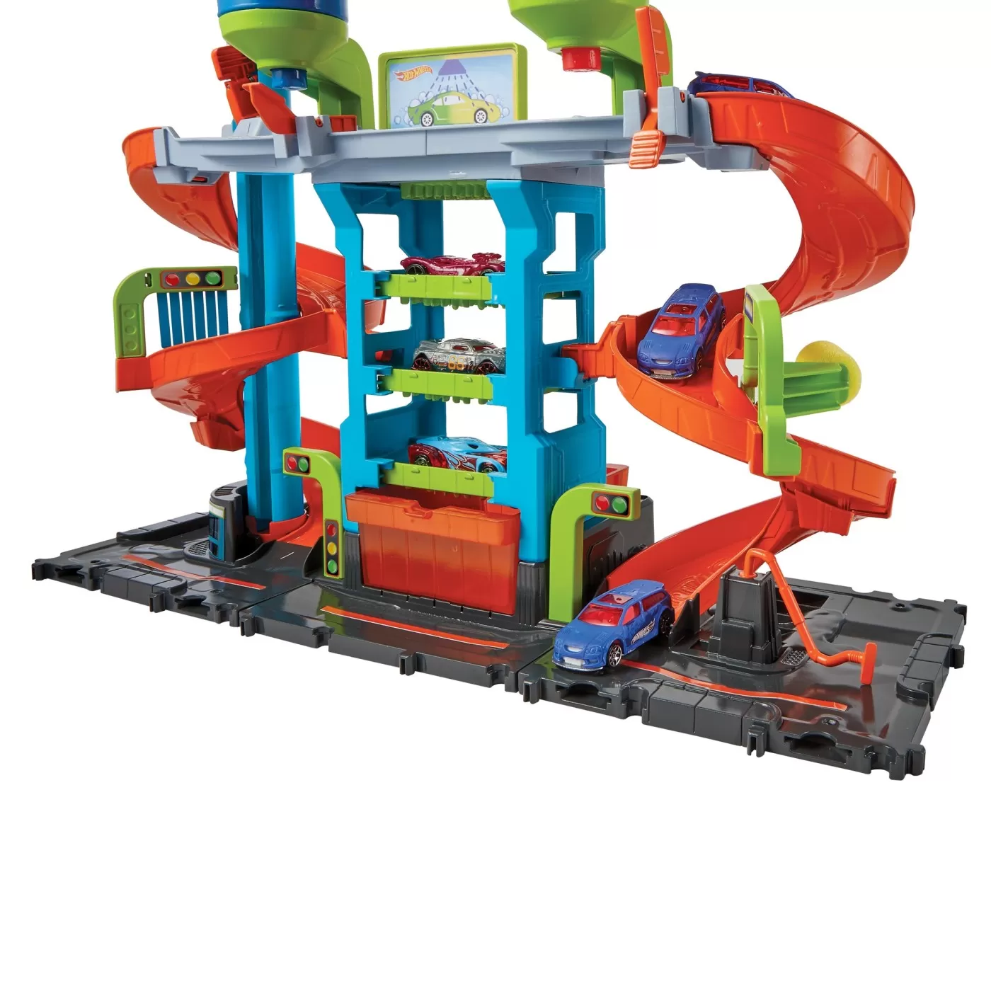 Hot wheels mega spalatoria, varsta de la 4 ani la 7 ani [2]