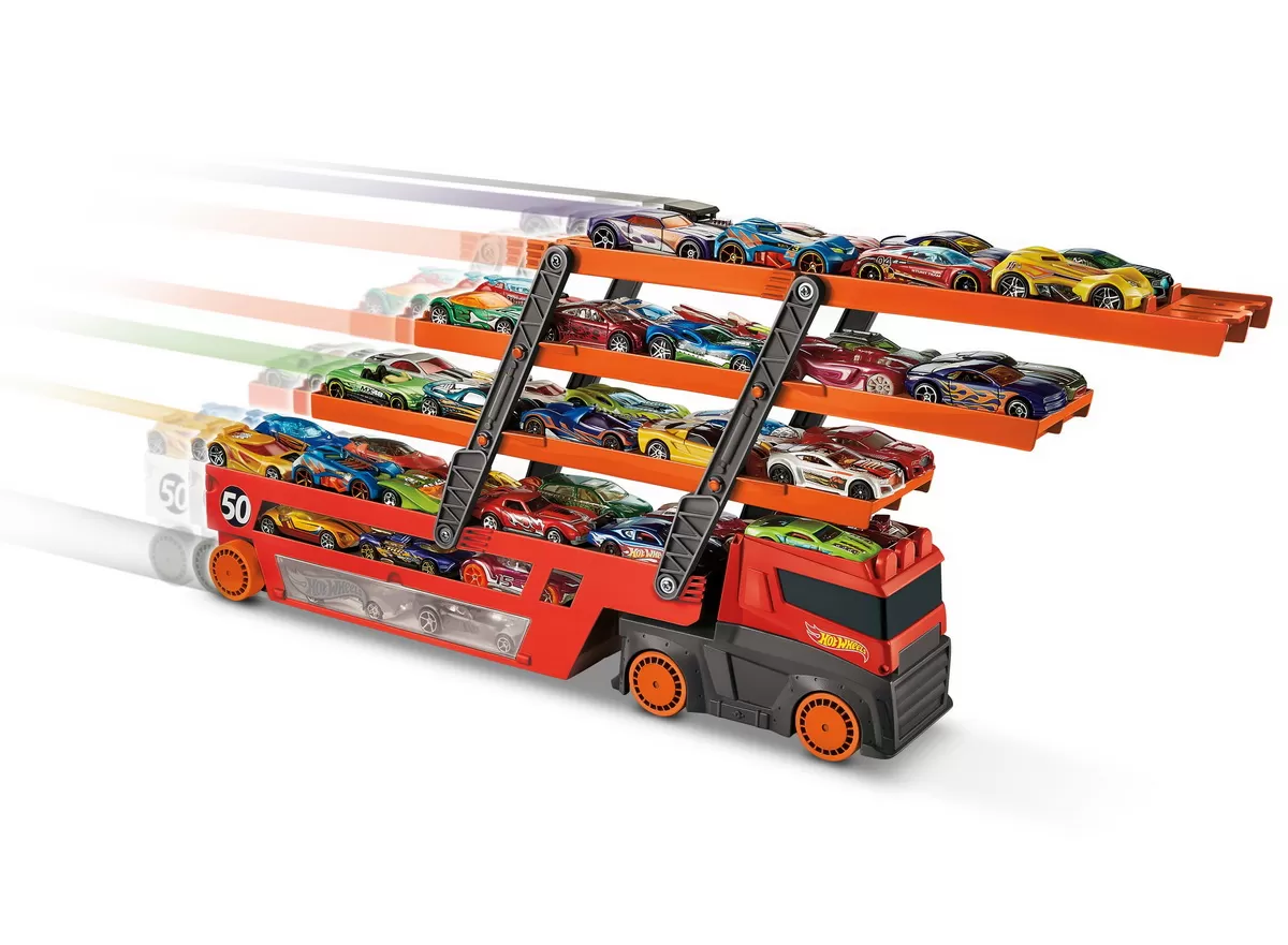 Hot wheels mega transportatorul de masini, varsta de la 3 ani la 10 ani [9]
