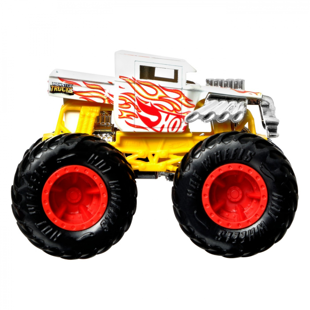 Hot wheels monster truck camion bone shaker cu culori schimbatoare scara 1:64, varsta de la 3 ani la 10 ani [7]
