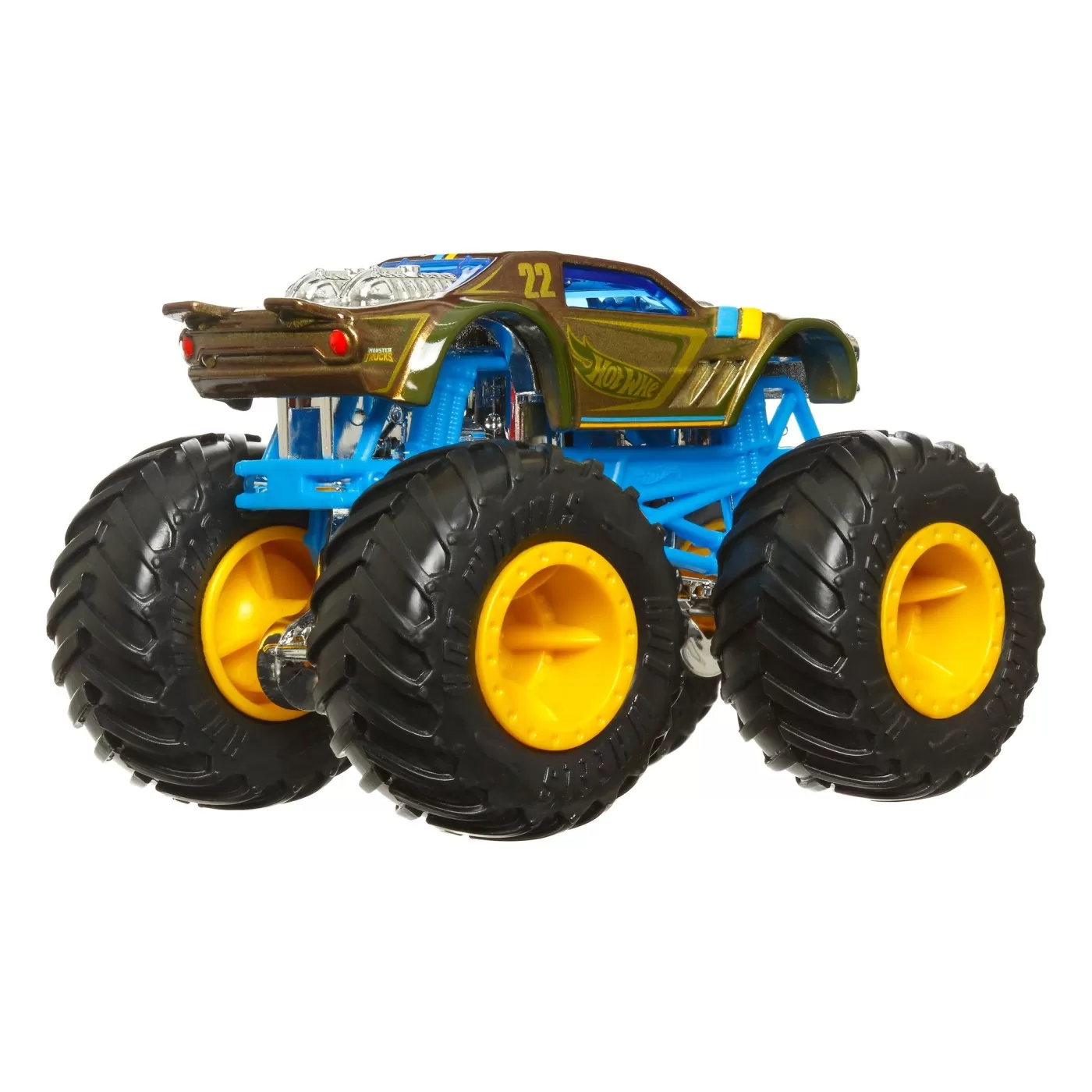 Hot wheels monster truck camion night shifter cu culori schimbatoare scara 1:64, varsta de la 3 ani la 10 ani [4]