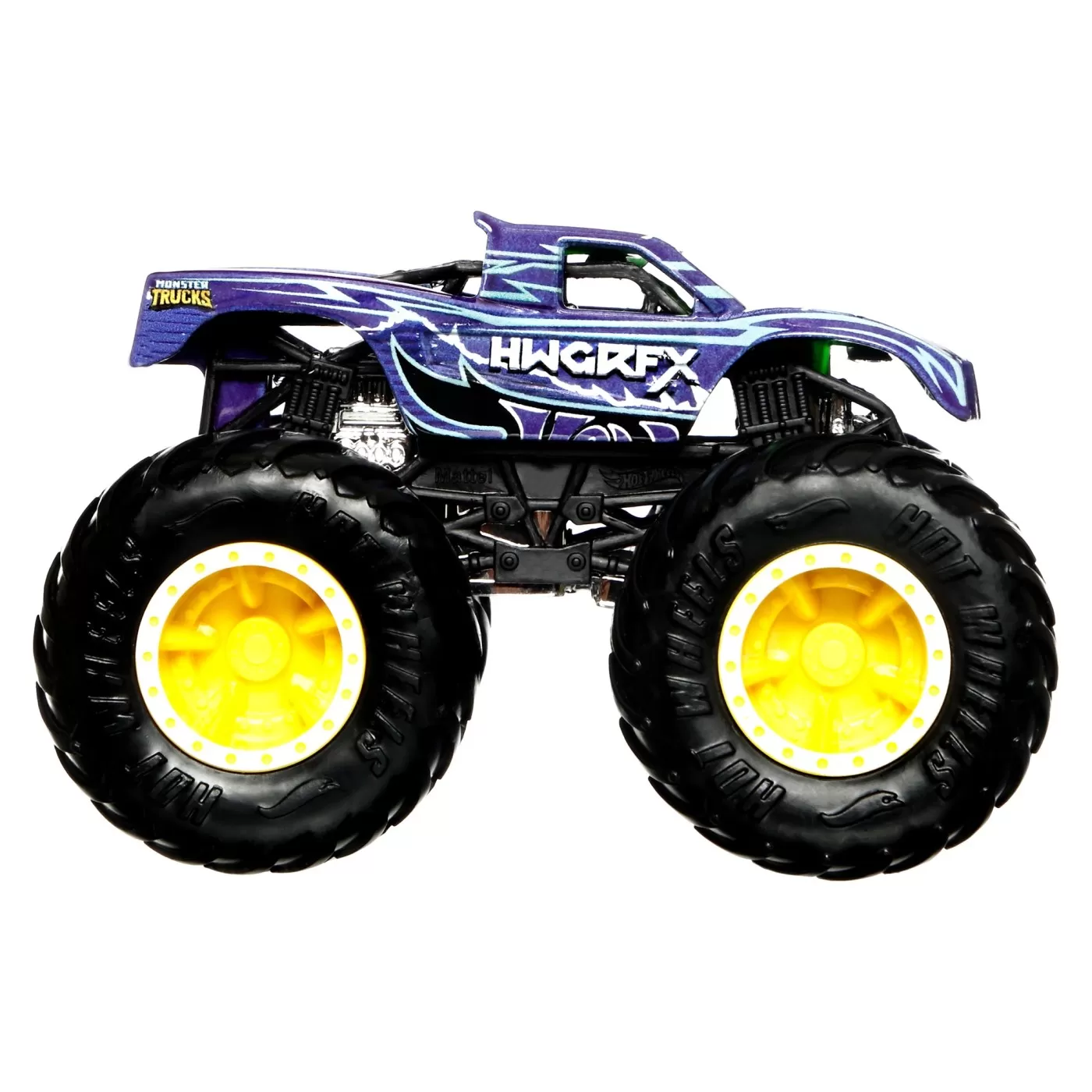 Hot wheels monster truck camion podium crasher cu culori schimbatoare scara 1:64, varsta de la 3 ani la 10 ani [6]