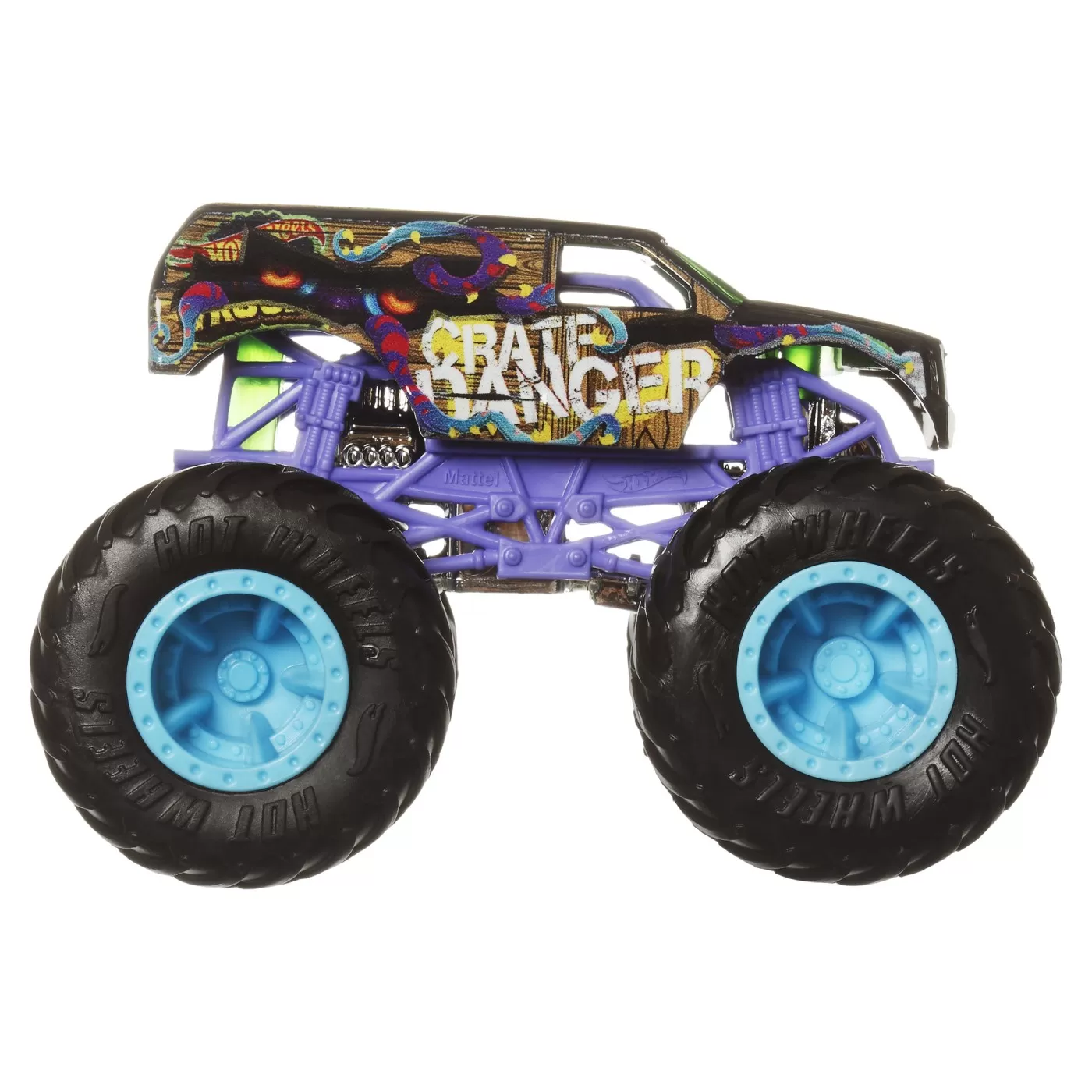 Hot wheels monster truck masinuta crate danger scara 1:64, varsta de la 3 ani la 14 ani [6]
