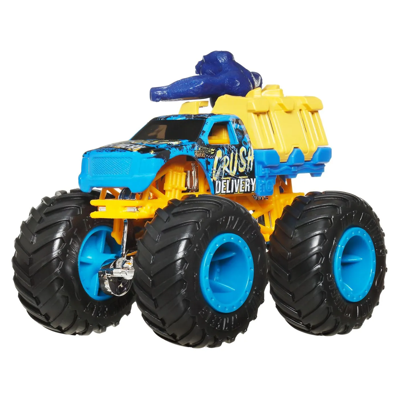 Hot wheels monster truck masinuta crush delivery scara 1:64, copii varsta 3 ani pana la 14 ani [3]