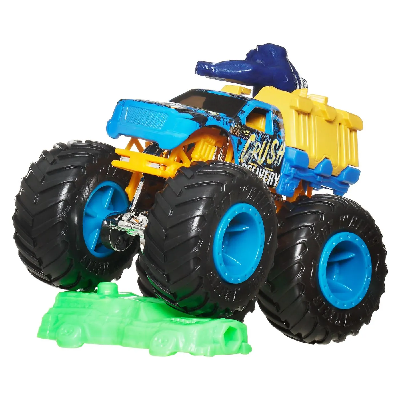 Hot wheels monster truck masinuta crush delivery scara 1:64, copii varsta 3 ani pana la 14 ani [7]