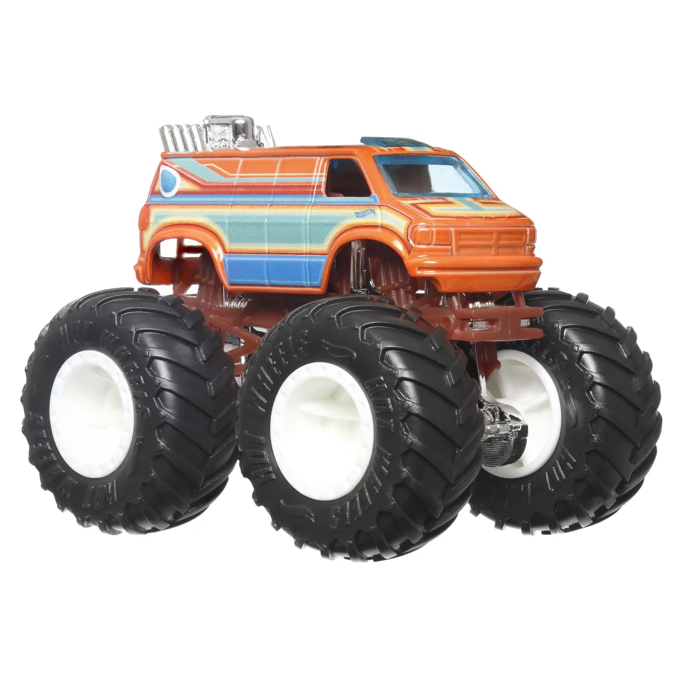 Hot wheels monster truck masinuta dodge ram van scara 1:64, varsta de la 3 ani la 14 ani [4]
