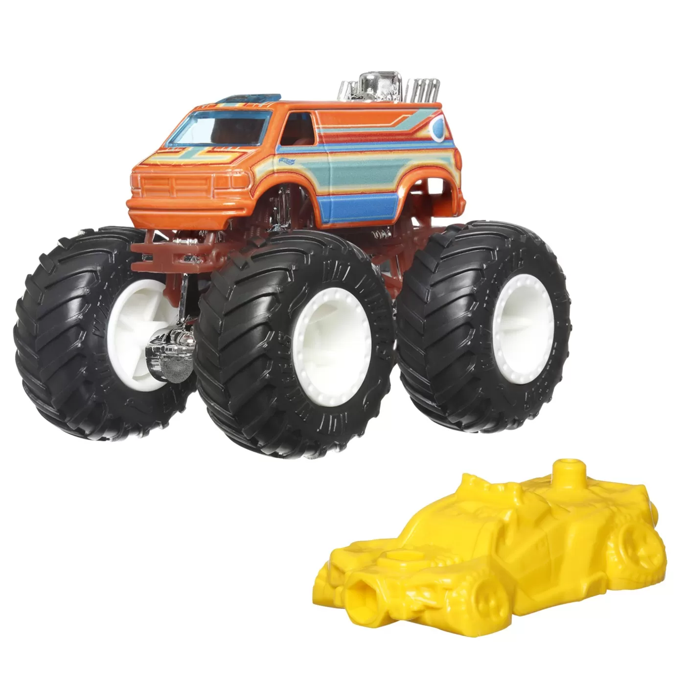 Hot wheels monster truck masinuta dodge ram van scara 1:64, varsta de la 3 ani la 14 ani [2]