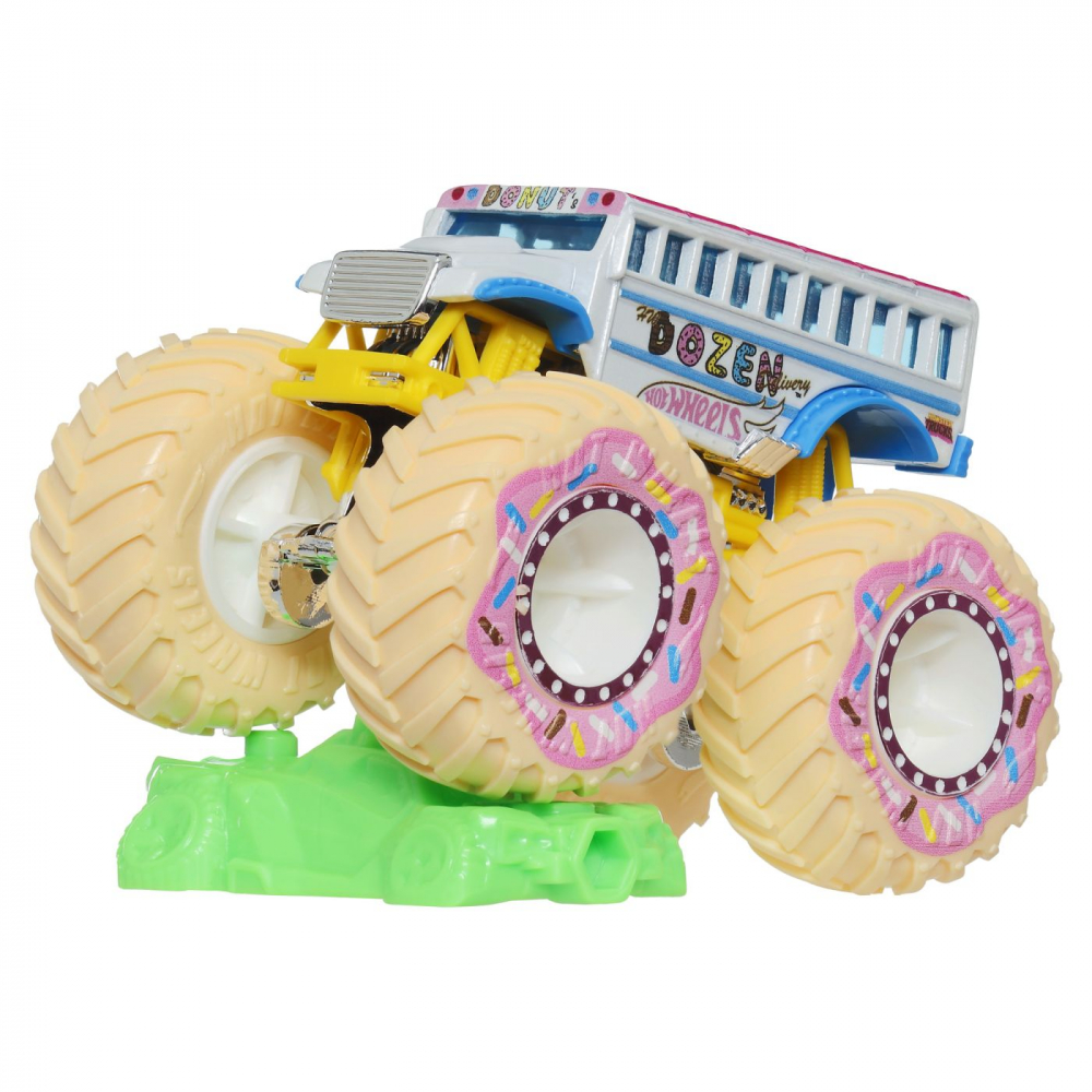 Hot wheels monster truck masinuta dozen delivery scara 1:64, varsta de la 3 ani la 14 ani [4]