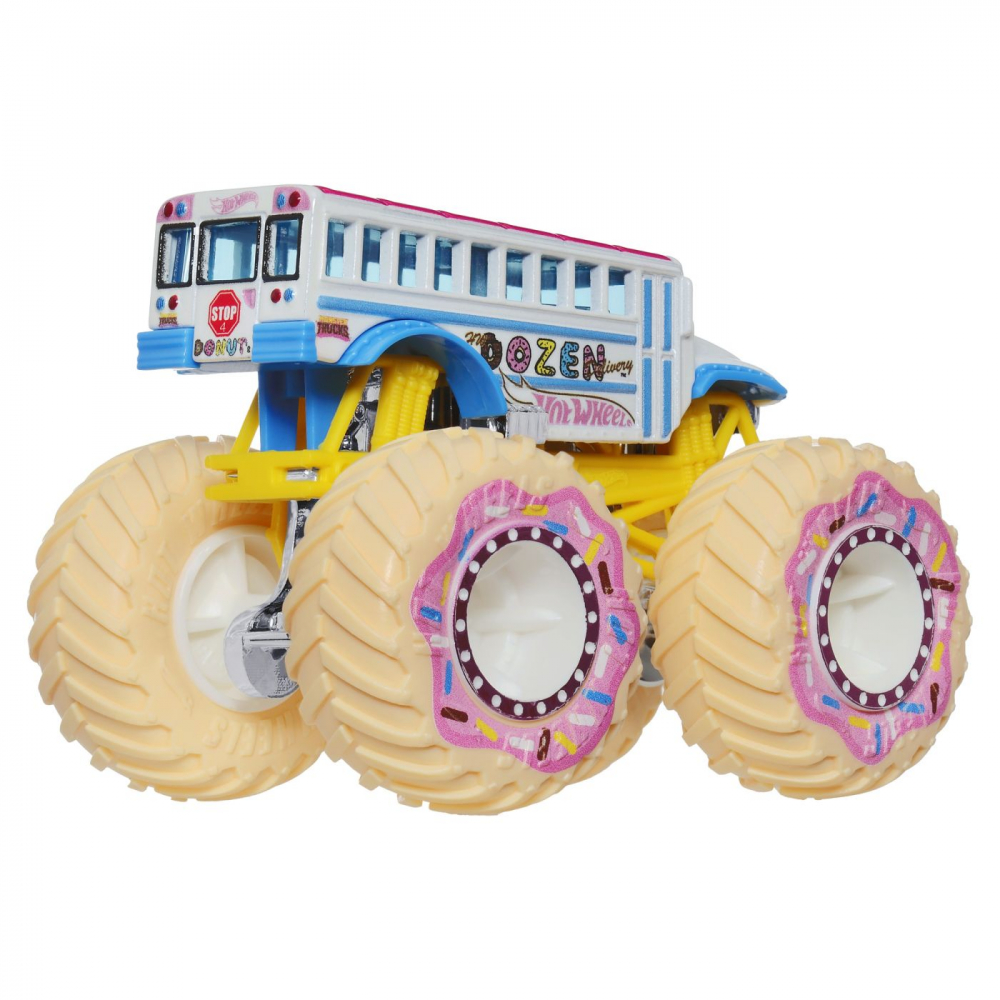 Hot wheels monster truck masinuta dozen delivery scara 1:64, varsta de la 3 ani la 14 ani [3]