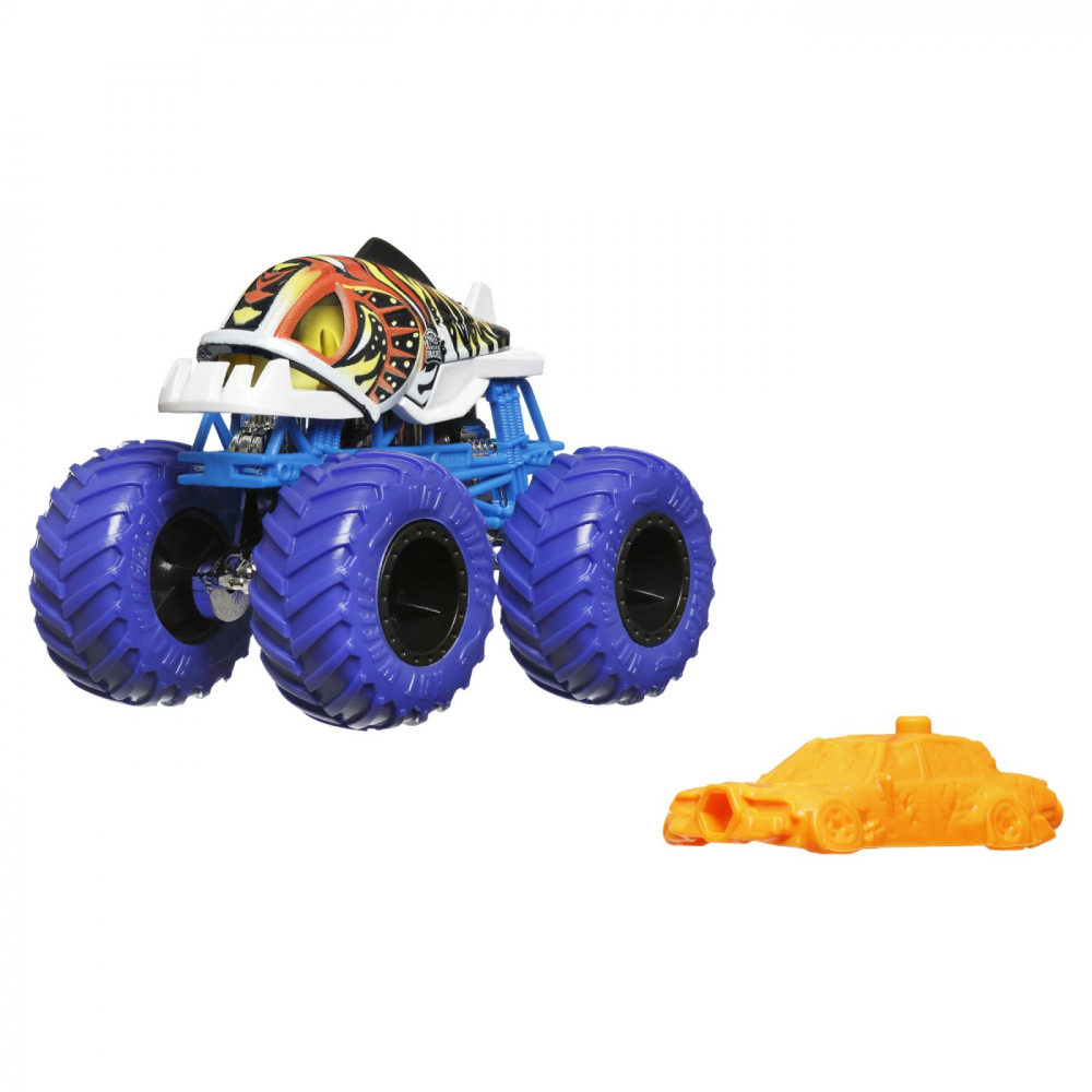 Hot wheels monster truck masinuta piran-ahhhh scara 1:64, varsta de la 3 ani la 14 ani [7]