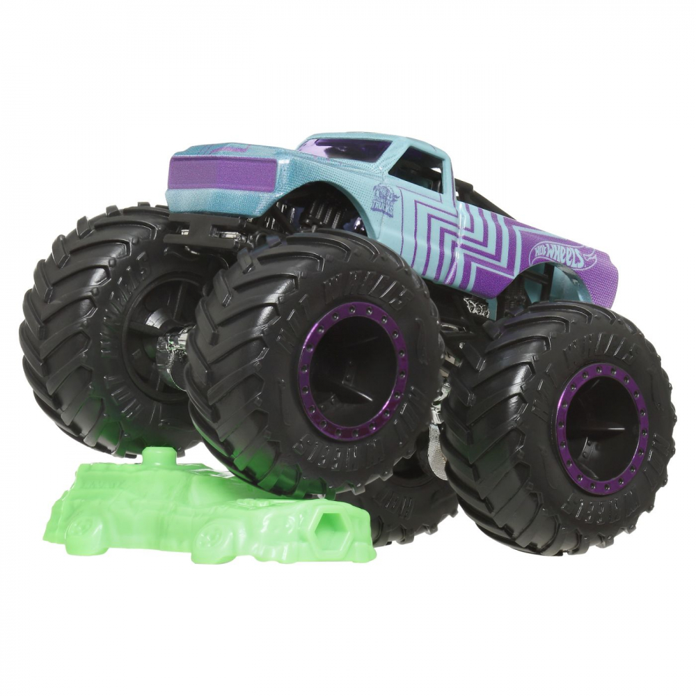 Hot wheels monster truck masinuta pure muscle scara 1:64, varsta de la 3 ani la 14 ani [4]