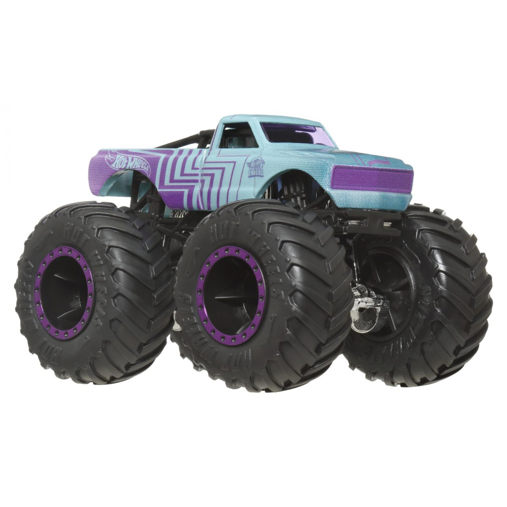 Hot wheels monster truck masinuta pure muscle scara 1:64, varsta de la 3 ani la 14 ani [2]