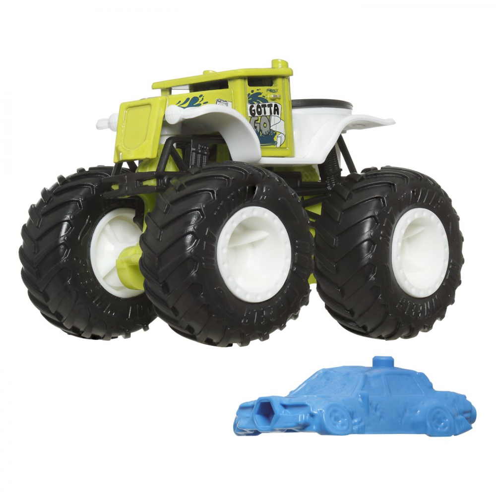Hot wheels monster truck masinuta really gotta go scara 1:64, varsta de la 3 ani la 14 ani [3]